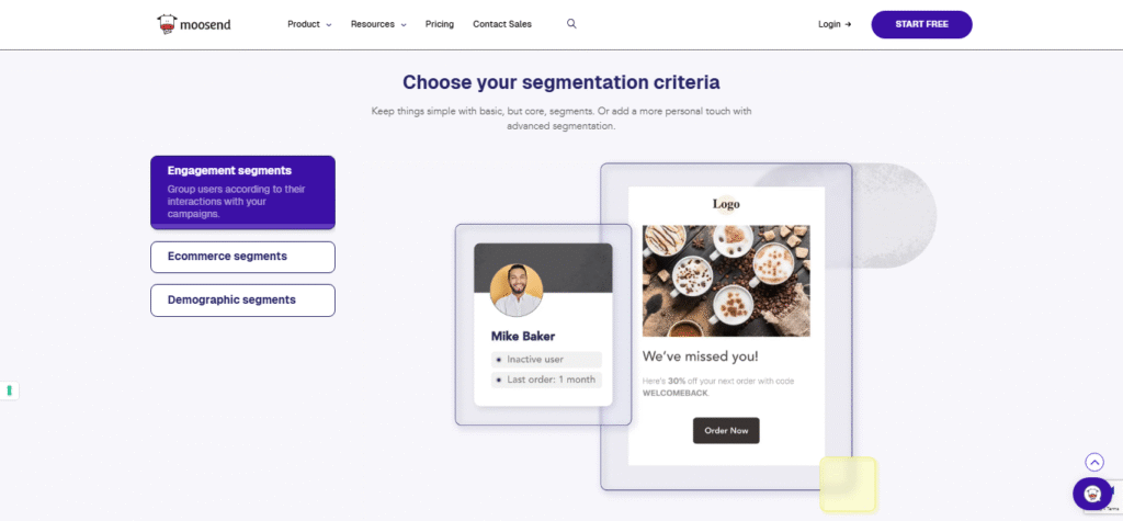 Moosend vs Mailchimp