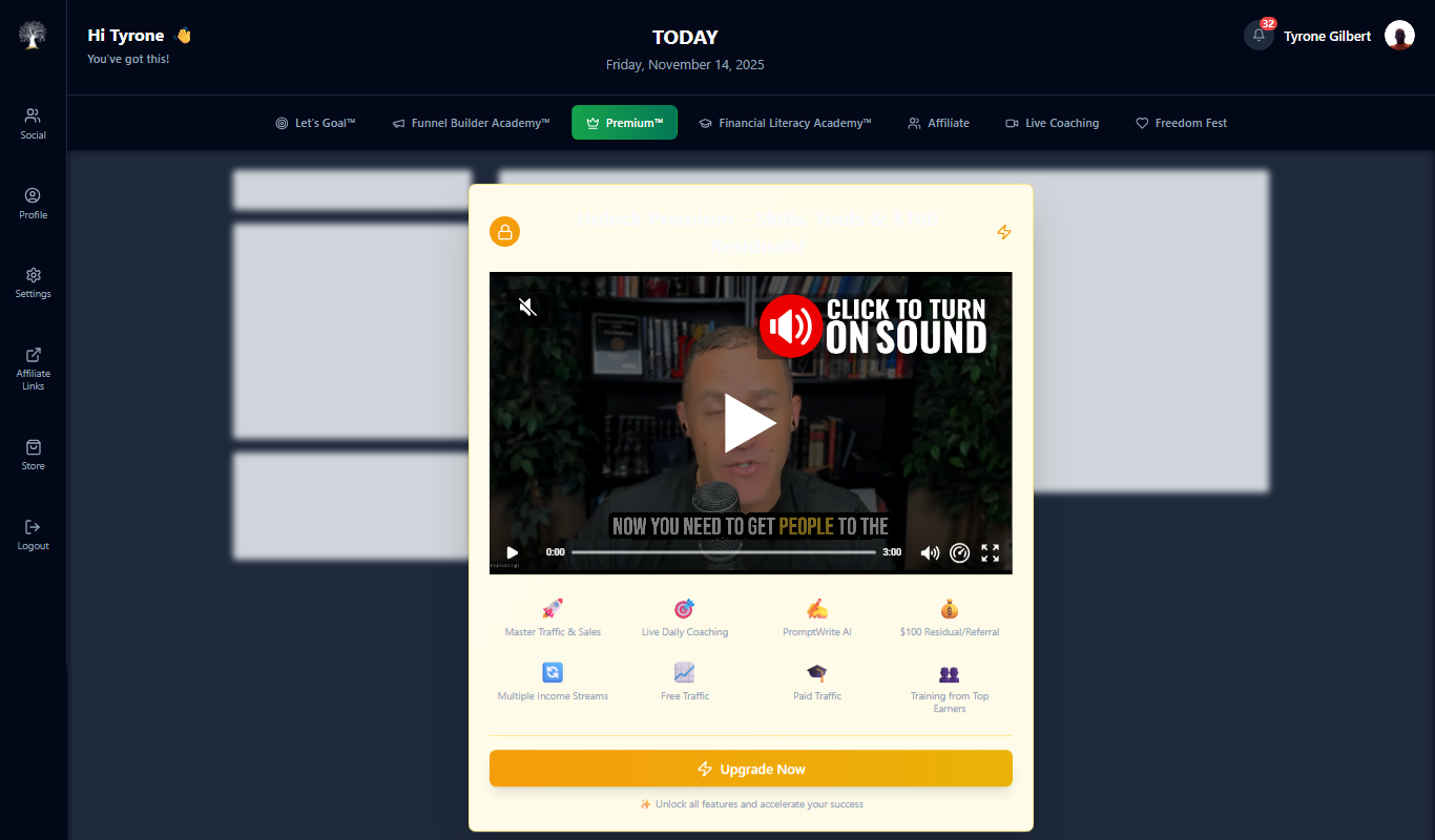 HBA Premium Traffic and Conversions Academy training.
