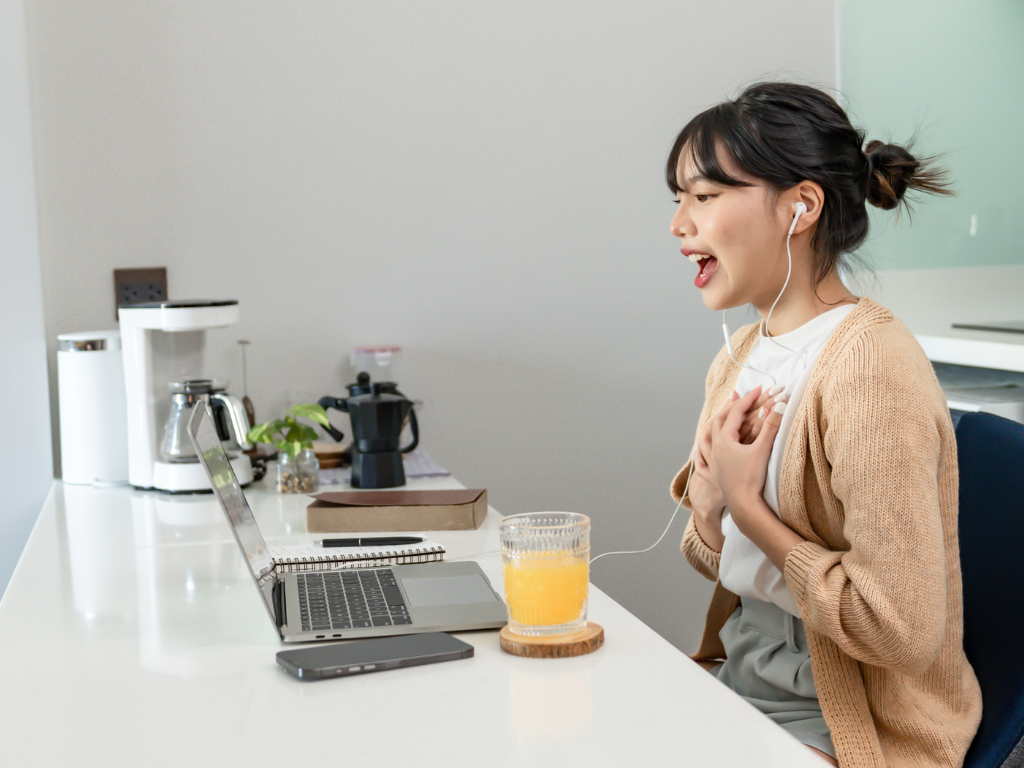 Home entrepreneur using the Home Business Academy tools and training.