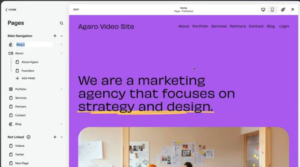 Squarespace blog post editor