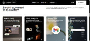 Squarespace all-in-one platform
